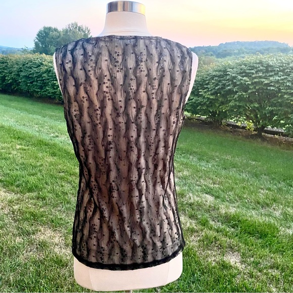 AB Studio Shimmering About Sleeveless Top - Picture 7 of 16